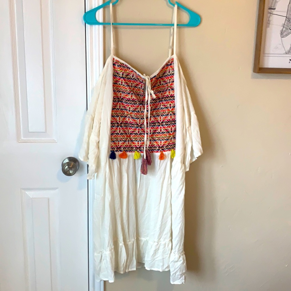 Boho cover up dress